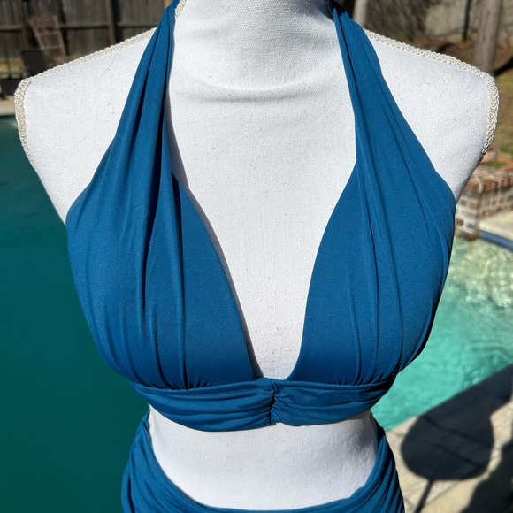Soma Swim Draped bikini top and bottom - Picture 3 of 5